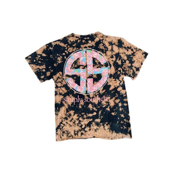 Simply Southern Bleached Tee - Picture 1 of 4